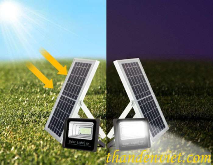 Đèn pha năng lượng mặt trời 40W